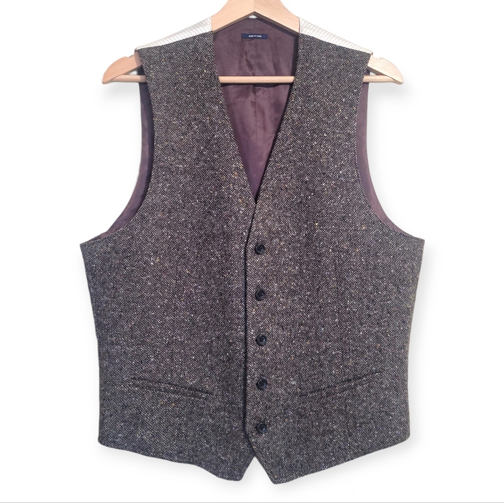 Bonobos Moon Wool Tweed Vest